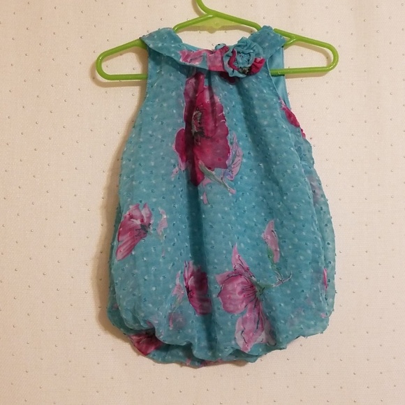 Baby Essentials Other - 4/$25 Floral Bubble Romper